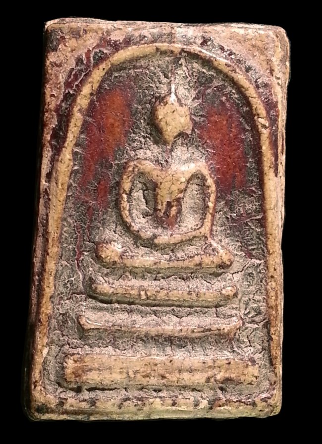 พระสมเด็จวัดระฆังพิมพ์ใหญ่ลงรักแดงจีนเก่า(Phra-Somdej of Wat Rakang Temple)