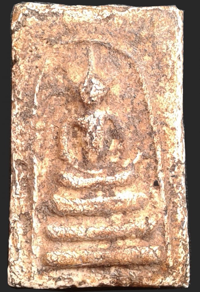 พระสมเด็จบางขุนพรมพิมพ์อกครุฑเศียรบาตร หลังตราเจดีย์(Phra-Somdej of Wat Bang-Koon-Phrom Temple)